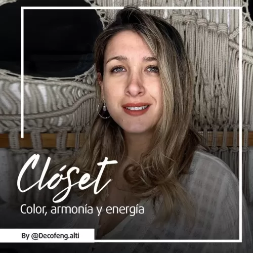 Clóset, color armonía y energía