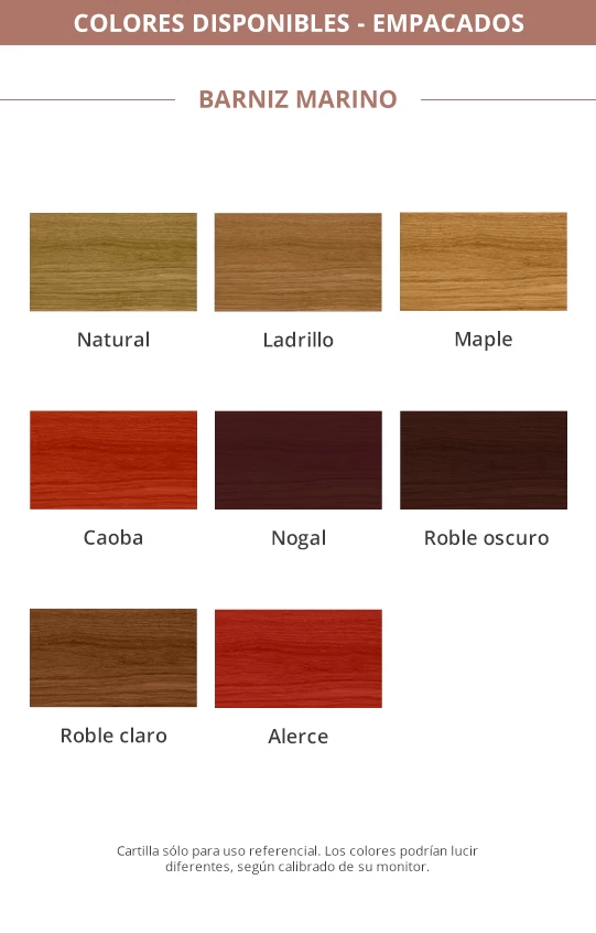 Carta De Colores Del Protector de Madera - Blog