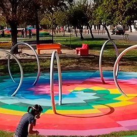 Colores que hacen bien en San Bernardo