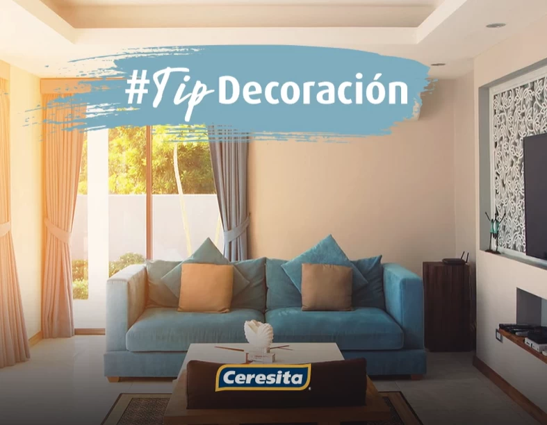 Te traemos sencillos tips de decoración que harán que tus espacios se vean mejor