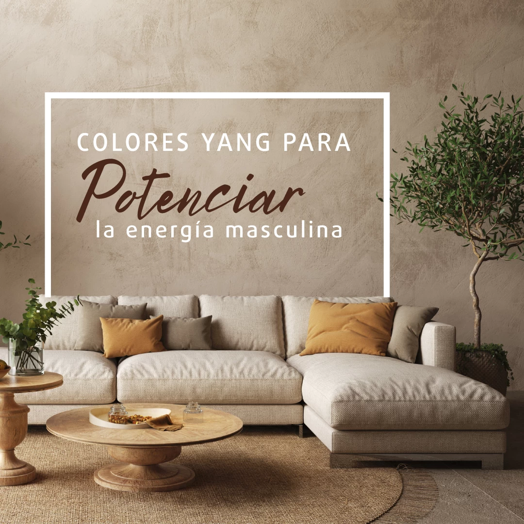 COLORES YANG PARA POTENCIAR LA ENERGÍA MASCULINA