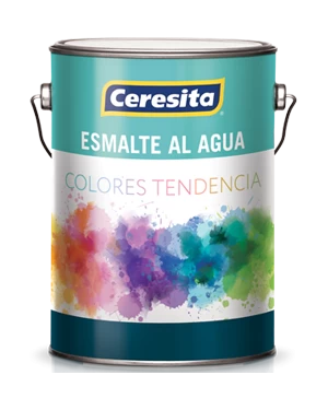 ESMALTE AL AGUA  TENDENCIA