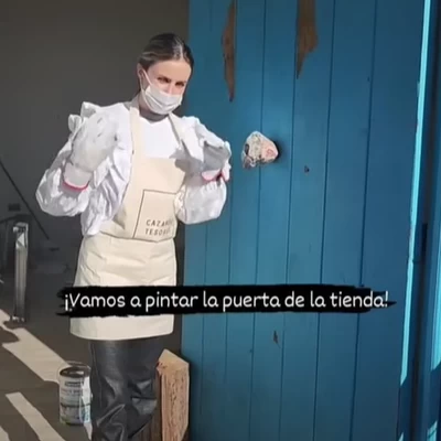 Pintar puertas de madera