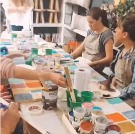 Taller técnicas de pintura