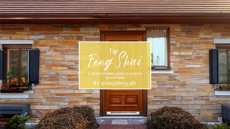 Colores ideales para tu puerta de entrada - Feng Shui