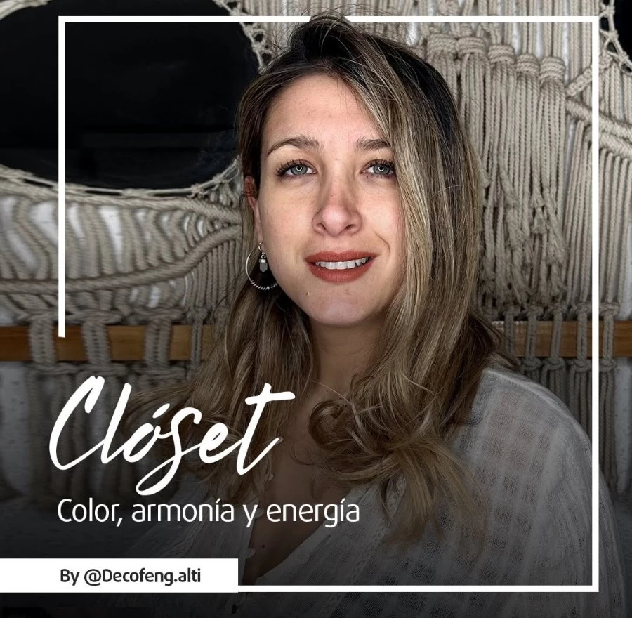 Clóset, color armonía y energía